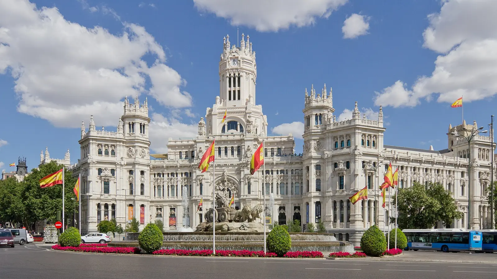 Palacio de Cibeles en Madrid