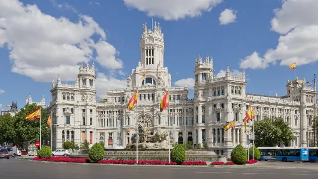 Palacio de Cibeles en Madrid