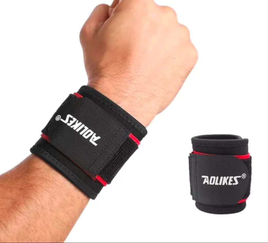 AOLIKES muñequera deportiva ajustable para pádel y gym