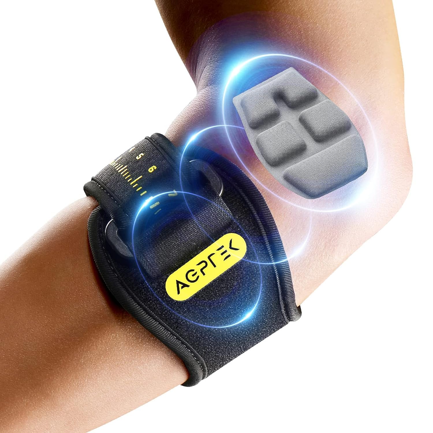 AGPTEK codera epicondilitis cincha ajustable codo de tenista pádel