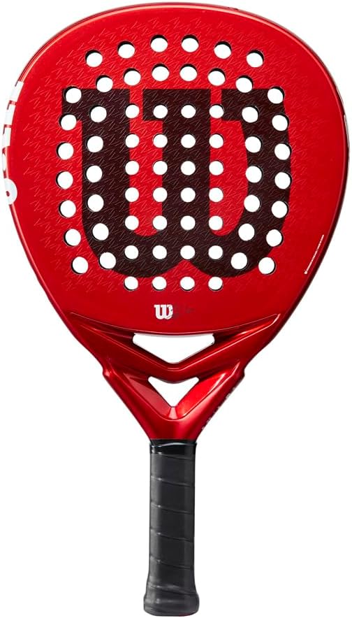 Wilson Bela LT V2.5 pala de pádel roja carbon fiber EVA 365g