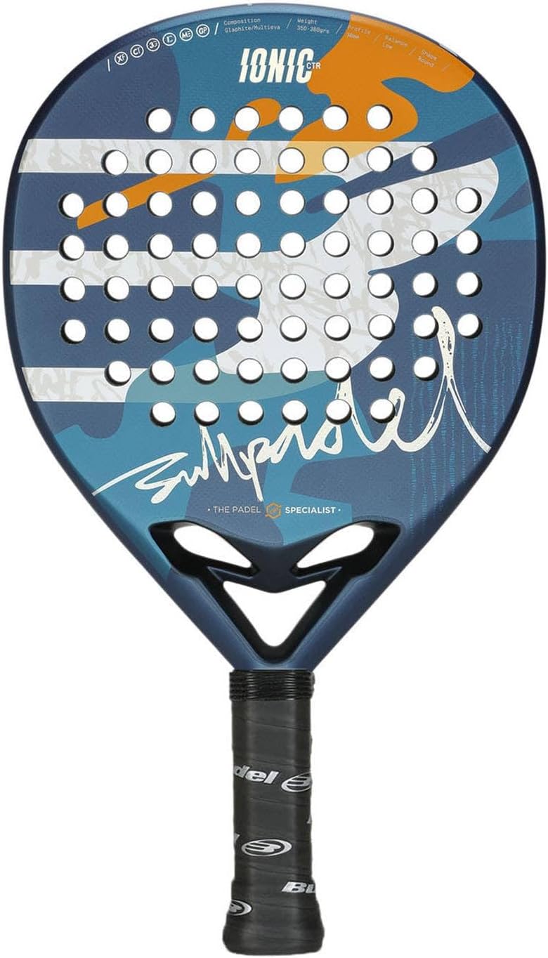 Bullpadel Ionic CTR 2025 pala de pádel azul naranja Glaphite Multineva control avanzado