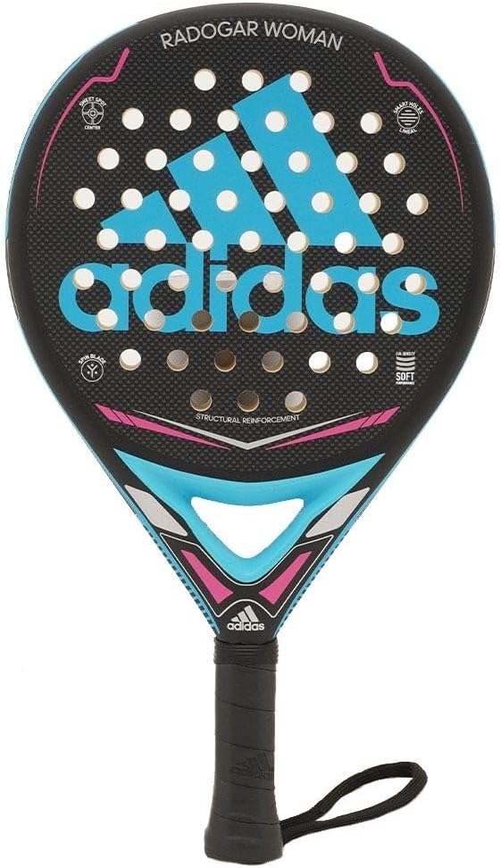 Adidas Radogar Woman pala de pádel negro azul rosa mujer