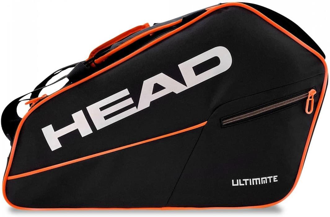 HEAD Paletero Core Padel Ultimate negro naranja