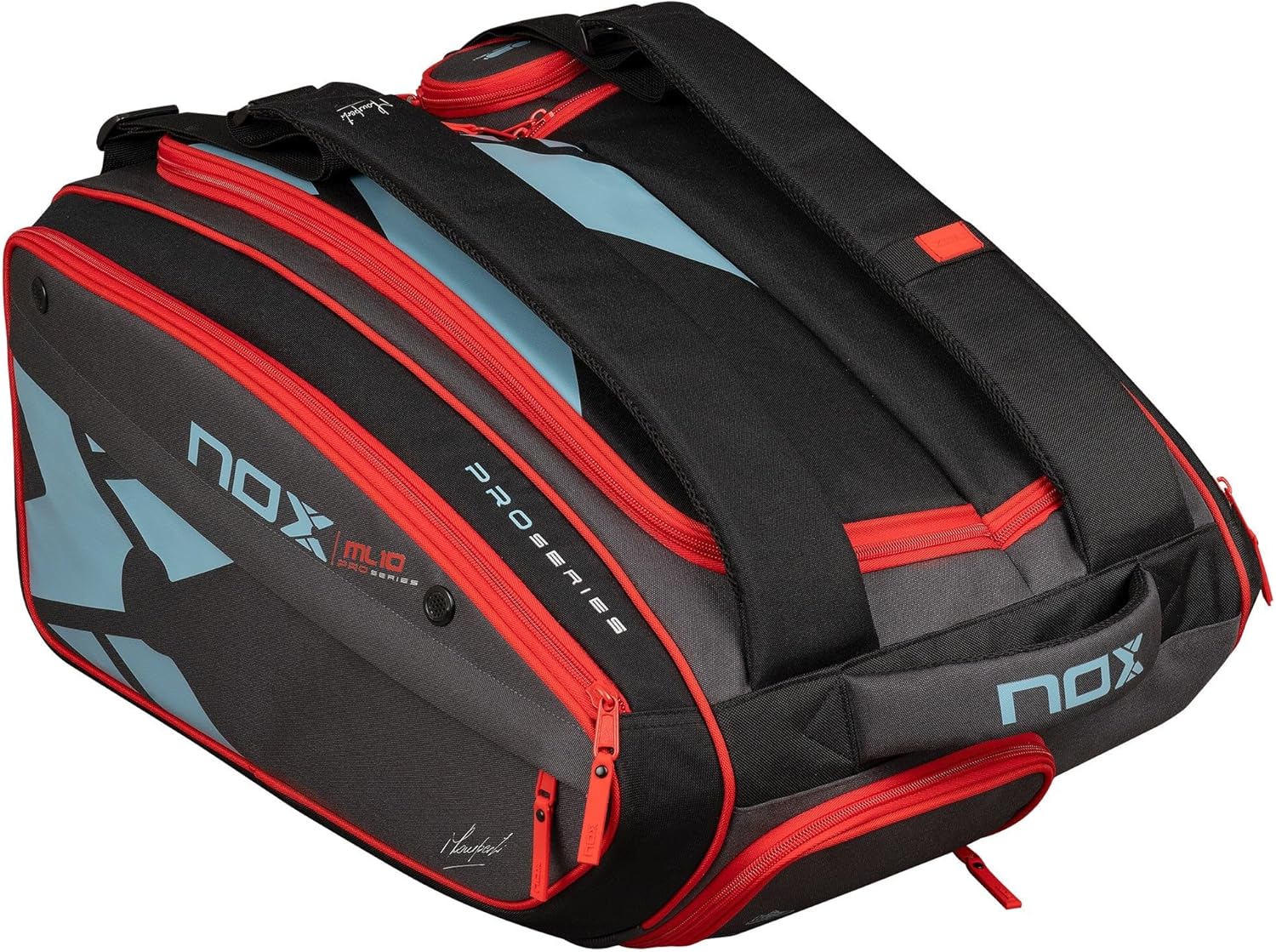 NOX Paletero ML10 Competition XL Compact negro rojo Agustín Tapia