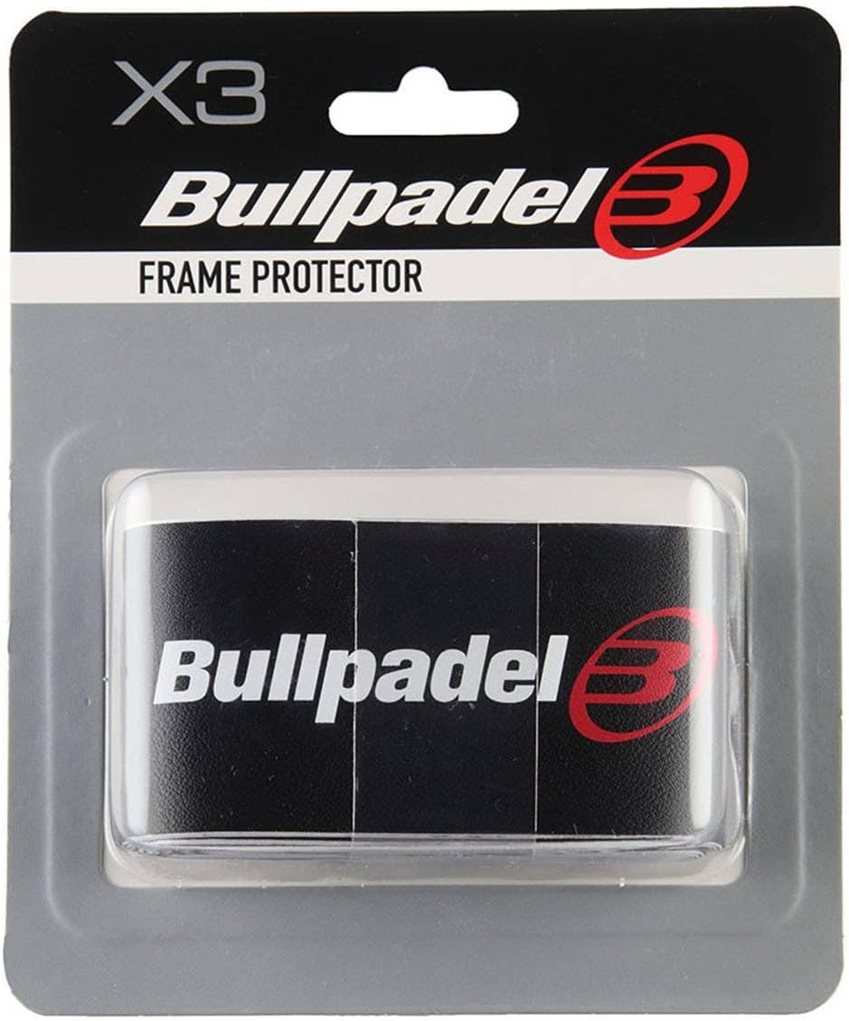 Bullpadel Frame protector pala pádel negro pack 3 unidades marco